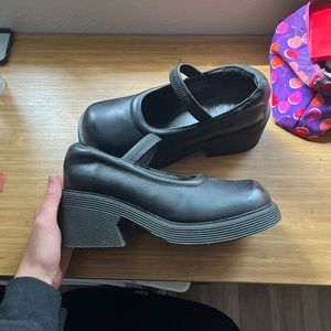 Platform Maryjanes by Unif